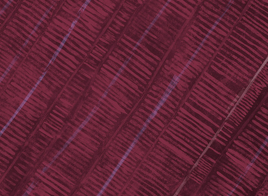 Burgundy diagonal lines wall mural