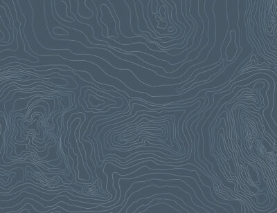 Linear abstract navy blue forms wall mural