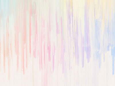 Variegated paint strokes wall mural
