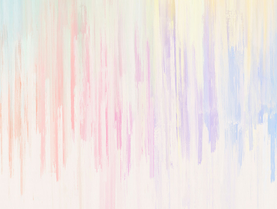 Variegated paint strokes wall mural