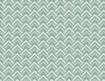 Mint geometric patterned wallpaper