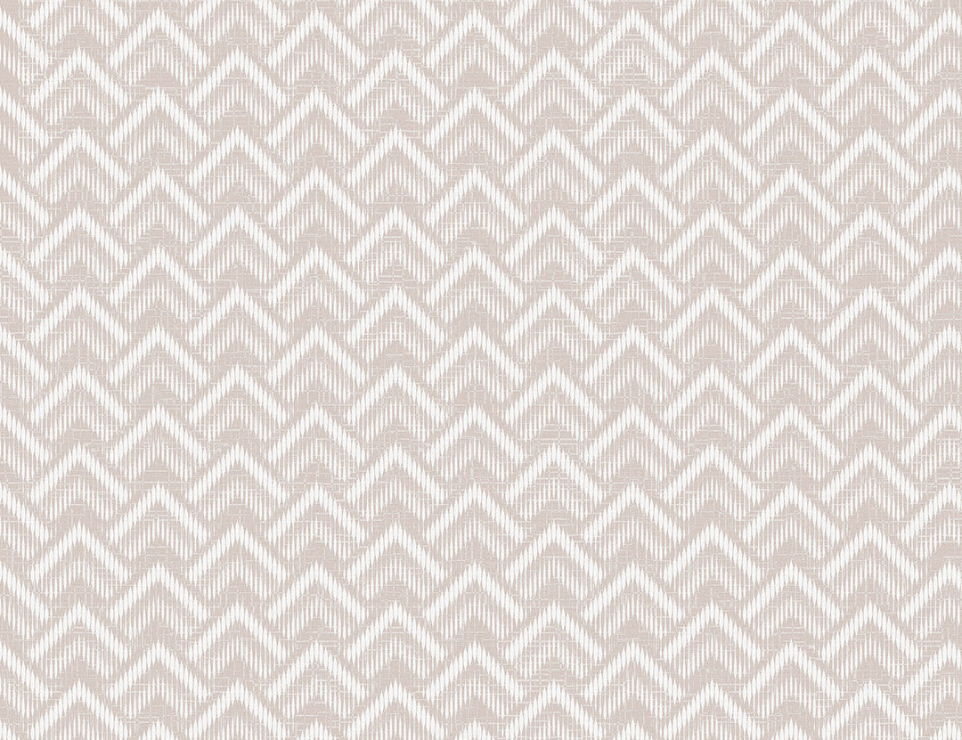 Beige geometric patterned wallpaper