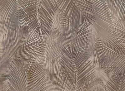 Coconut palm leaves wall mural