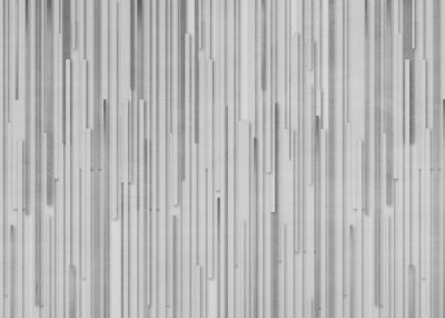 Grey 3D geometric panels wall mural