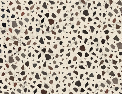 Colourful terazzo surface wallpaper in pastel tones