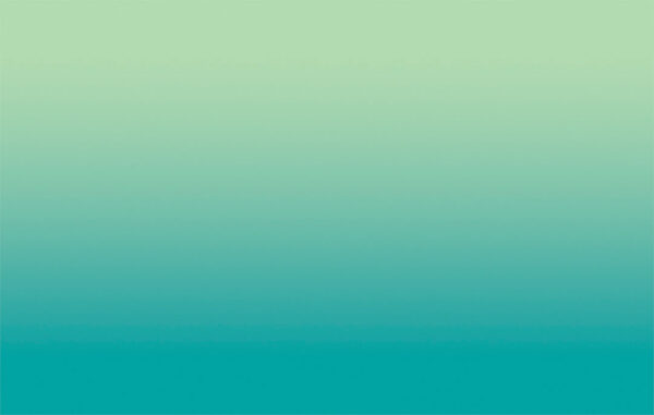 Lime green and turquoise gradient ombre wall mural