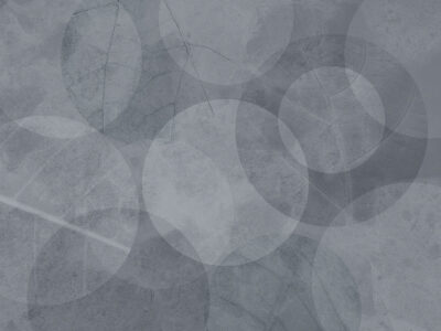 Abstract geometric blue wall mural with the texture of leaves