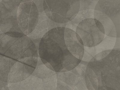 Abstract geometric dark wall mural with the texture of leaves