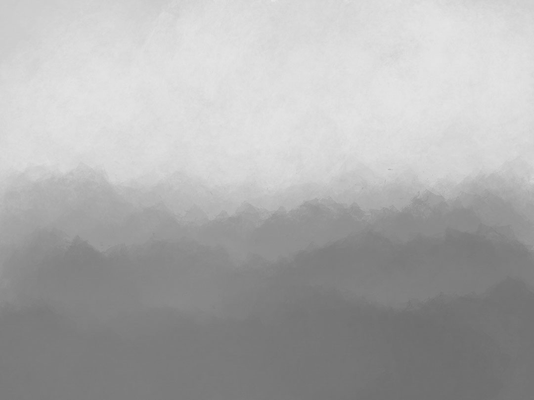 Grey watercolor gradient wall mural