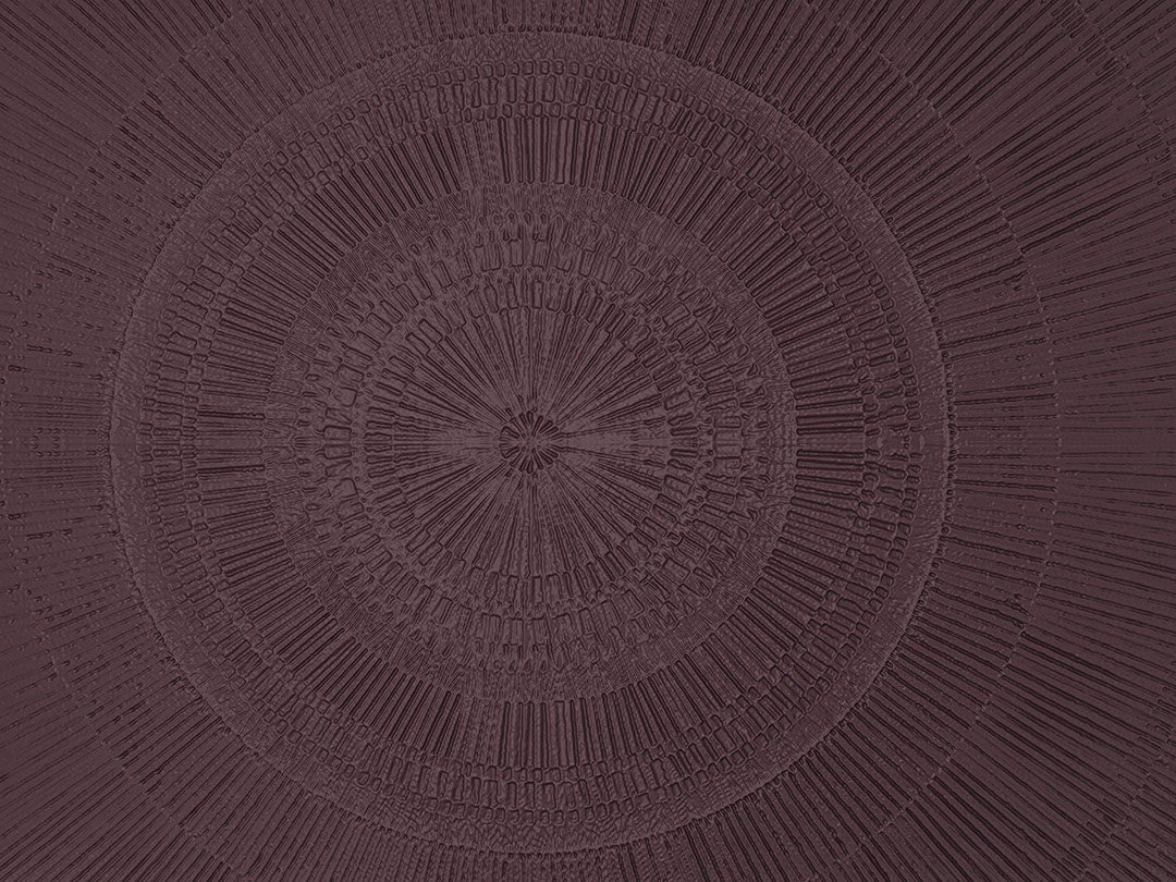 Stone textured dark geometric mandala wall mural