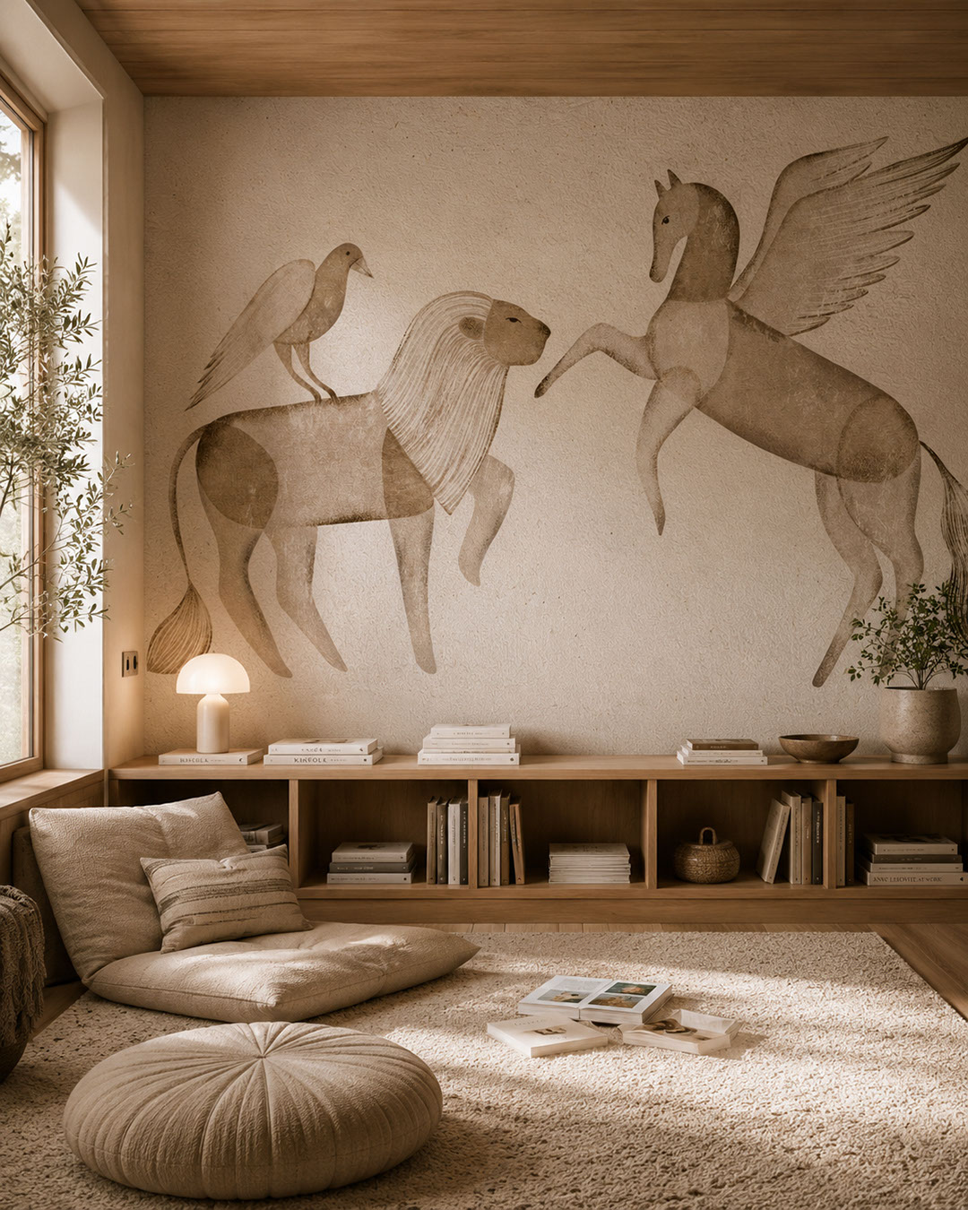 22209 Wall Mural Pegasus - Image 1