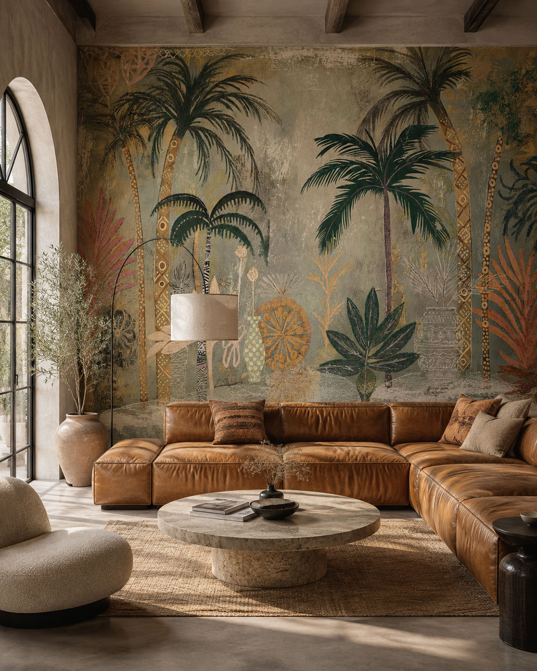22211 Wall Mural Palmhouse - Image 1
