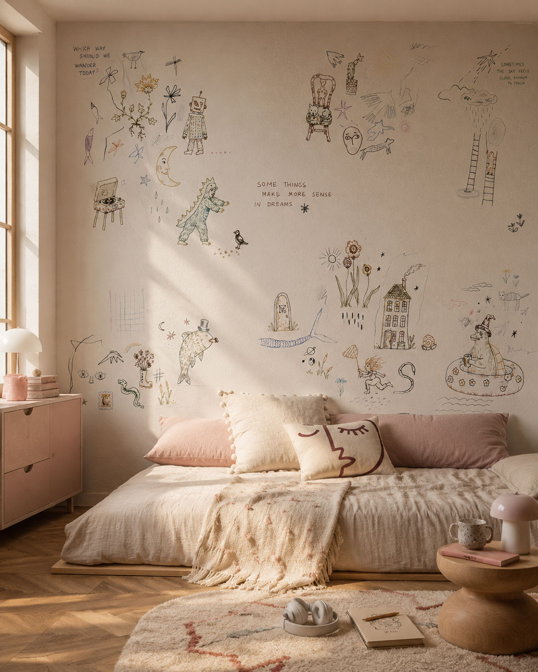 22212 Wall Mural Wanderlings - Image 1