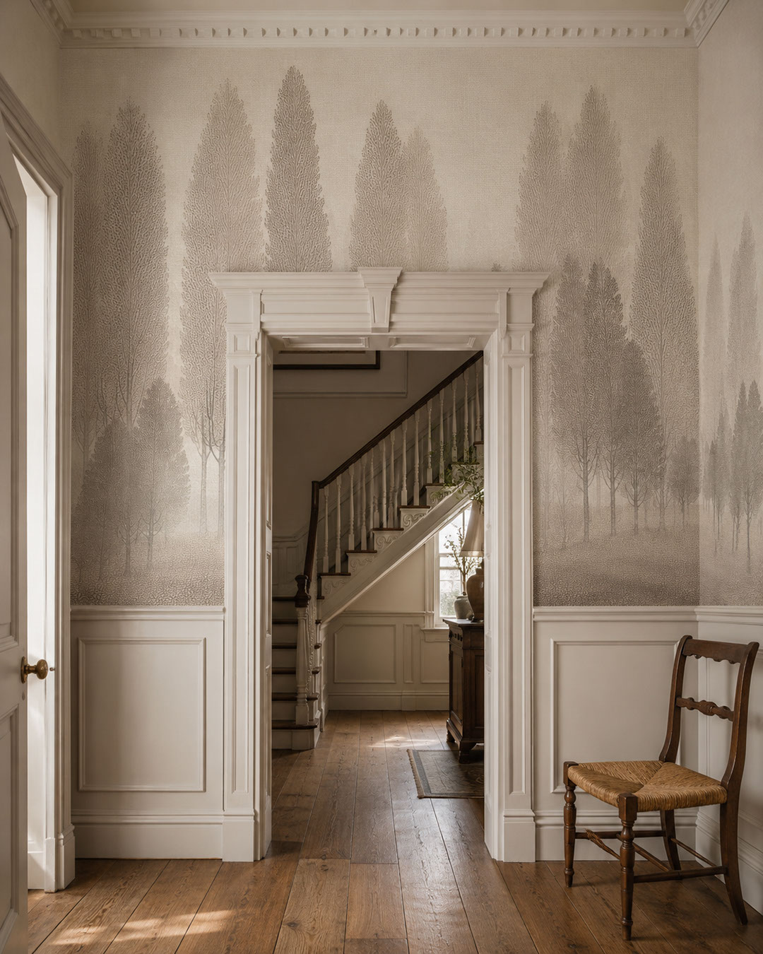 22216 Wall Mural Poplars - Image 1