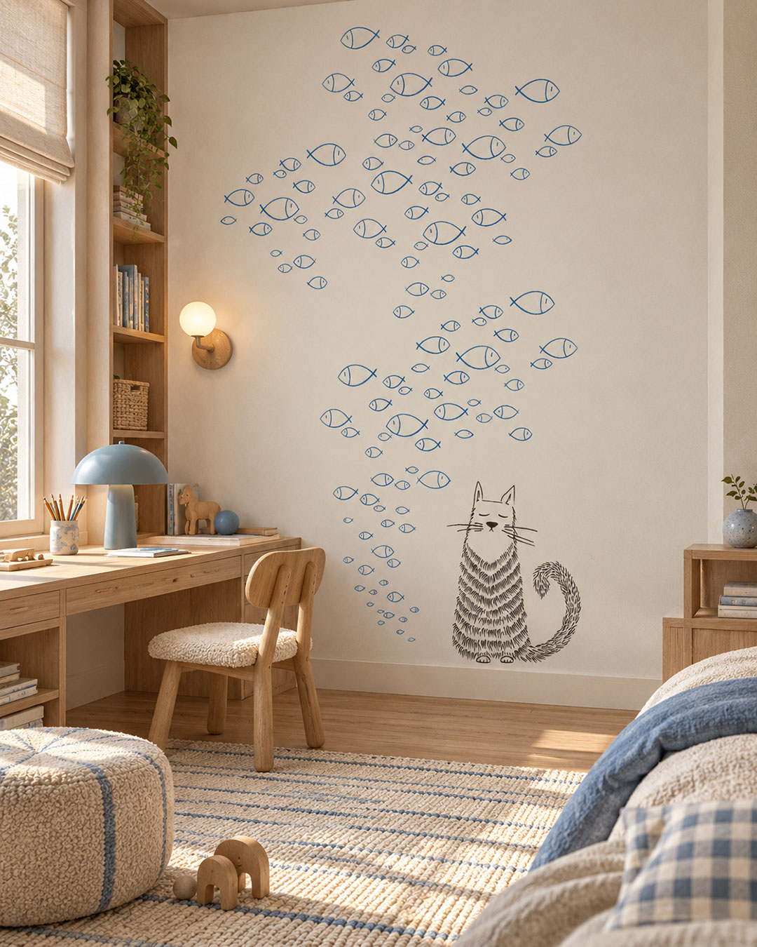 22240 Wall Mural Whiskerfish - Image 1